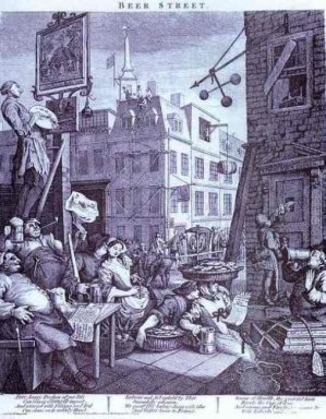 Calle de la cerveza 1751