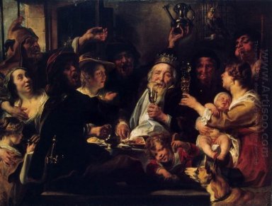 O feijão Rei O rei Beber 1638