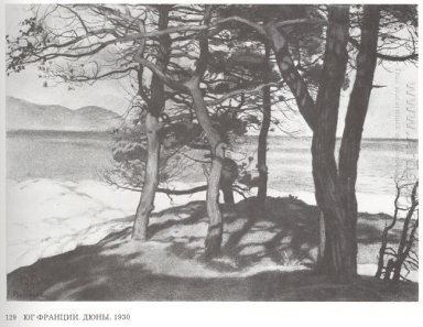 Sud de la France Dunes 1930