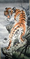 Tiger - Lukisan Cina