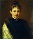 Portret van een vrouw 1884