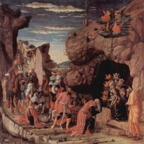 Adoración de los Reyes Magos, el panel central del Retablo