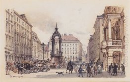 Den stor marknad i Wien 1845