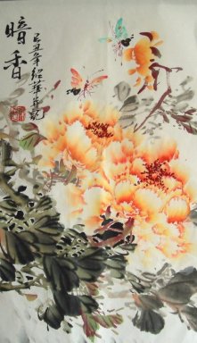 Peony - Pintura Chinesa