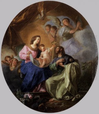 Jungfrau und Kind mit St. James the Great