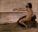 Одиссей на берегу моря 1869