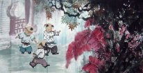 Enfants - Peinture chinoise