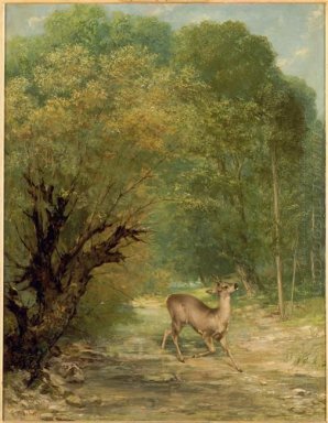 The Hunted Deer Frühling 1867