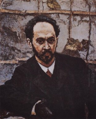 Retrato de I E Krachkovsky 1884