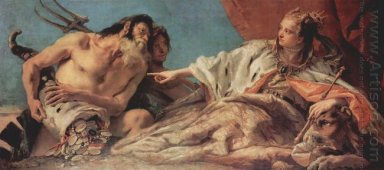 Neptune Biedt Cadeaus naar Veneti 1750