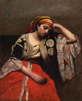 Italienische Frau jüdischen Algerische Frau