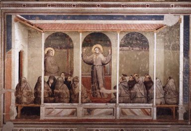 San Francesco sembra Sant\'Antonio a Arles 1325