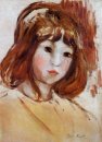 Portret van een jong meisje 1880