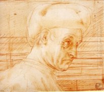 Studio di un uomo che indossa un cappello