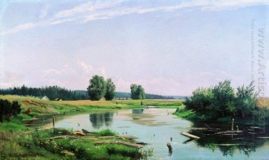 Landskap med sjön 1886