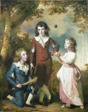 Die Kinder von Hugh Und Sarah Holz Swanwick Derbyshire