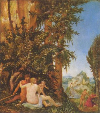 landskap med satyrfamilie 1507