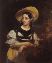 Portrait Of The Singer Italia Fanny Persiani Tacinardi