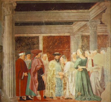 Meeting Between The Queen Of Sheba And King Solomon