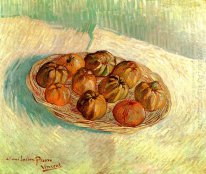 Mandje met appels aan Lucien Pissarro 1887