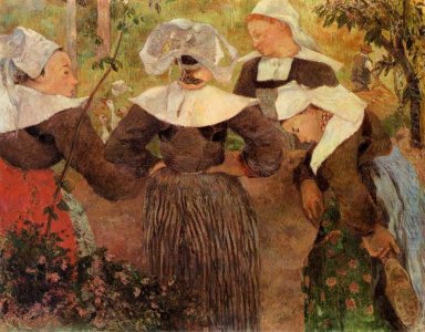 four breton women 1886