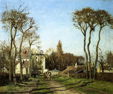 entrada de la aldea de voisins yvelines 1872