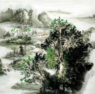 Arbres - Peinture chinoise