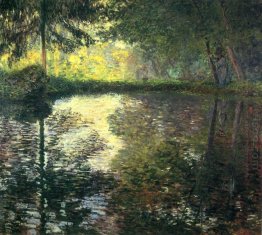 A lagoa em Montgeron