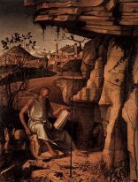 St Jerome en el desierto