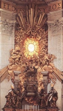 The Throne Of Saint Peter 1666