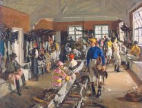 De Jockeys 'Garderobe bij Ascot