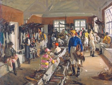 The Jockeys\' Dressing Room at Ascot