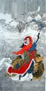 Schöne Dame, Kamel - Chinesische Malerei