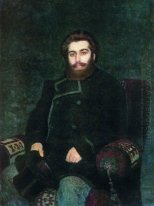 Retrato do artista Arkhip Kuindzhi 1877