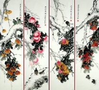Orchard-FourInOnee - kinesisk målning