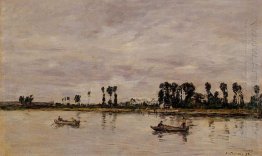 Caudebec en Caux margens do Sena 1892