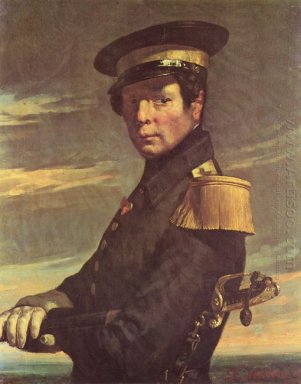 Portrait d\'un officier de la marine