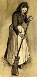 Wanita Dengan Broom 1882 1