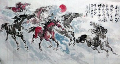 Horse - Peinture chinoise