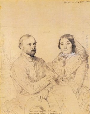 Edmond Ramel e sua esposa Irma Nascido Donbernard
