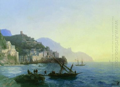 Vista Di Amalfi 1865