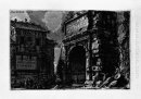 O Antiguidades Roman T 1 Placa XXXIV Veduta Com Arco de Tito