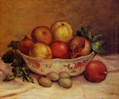 Stilleven met granaatappels