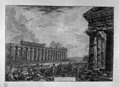 Vista de dezoito Colunas Laterais