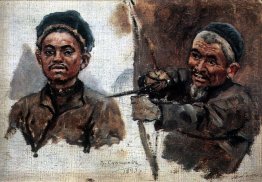 Tatar S Kepala Berusia Muda 1893