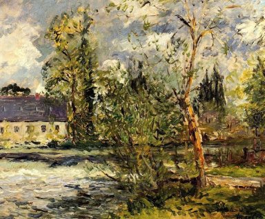 Die Ponce Papierfabrik On The Edge Of The Woods Sathe 1918 1