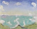 Paisagem em Caux com o aumento Nuvens 1917
