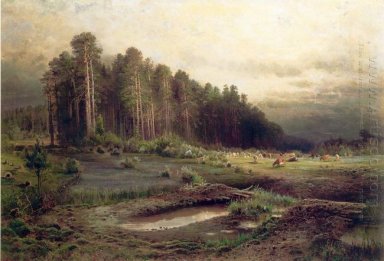Лосиный остров в Сокольниках 1869