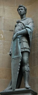 Estatua de San Jorge, en Orsanmichele, Florencia