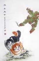 Cat - Pintura Chinesa